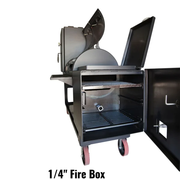 24 x 48 Offset Smoker with Vertical - Image 3