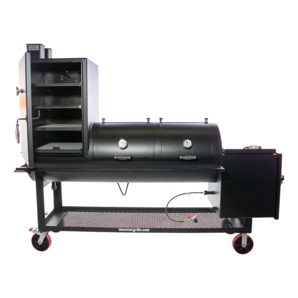 24 x 48 Offset Smoker with Vertical - Image 4