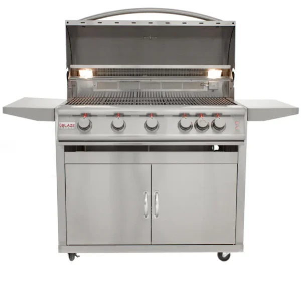 Blaze Premium LTE 40" 5 Burner Freestanding Gas Grill - Image 2